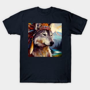 Canada Wolf . T-Shirt